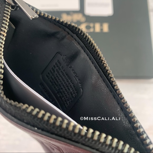 NWT COACH x Star Wars Leather Zip Card Case w/ Motif - Picture 6 of 11